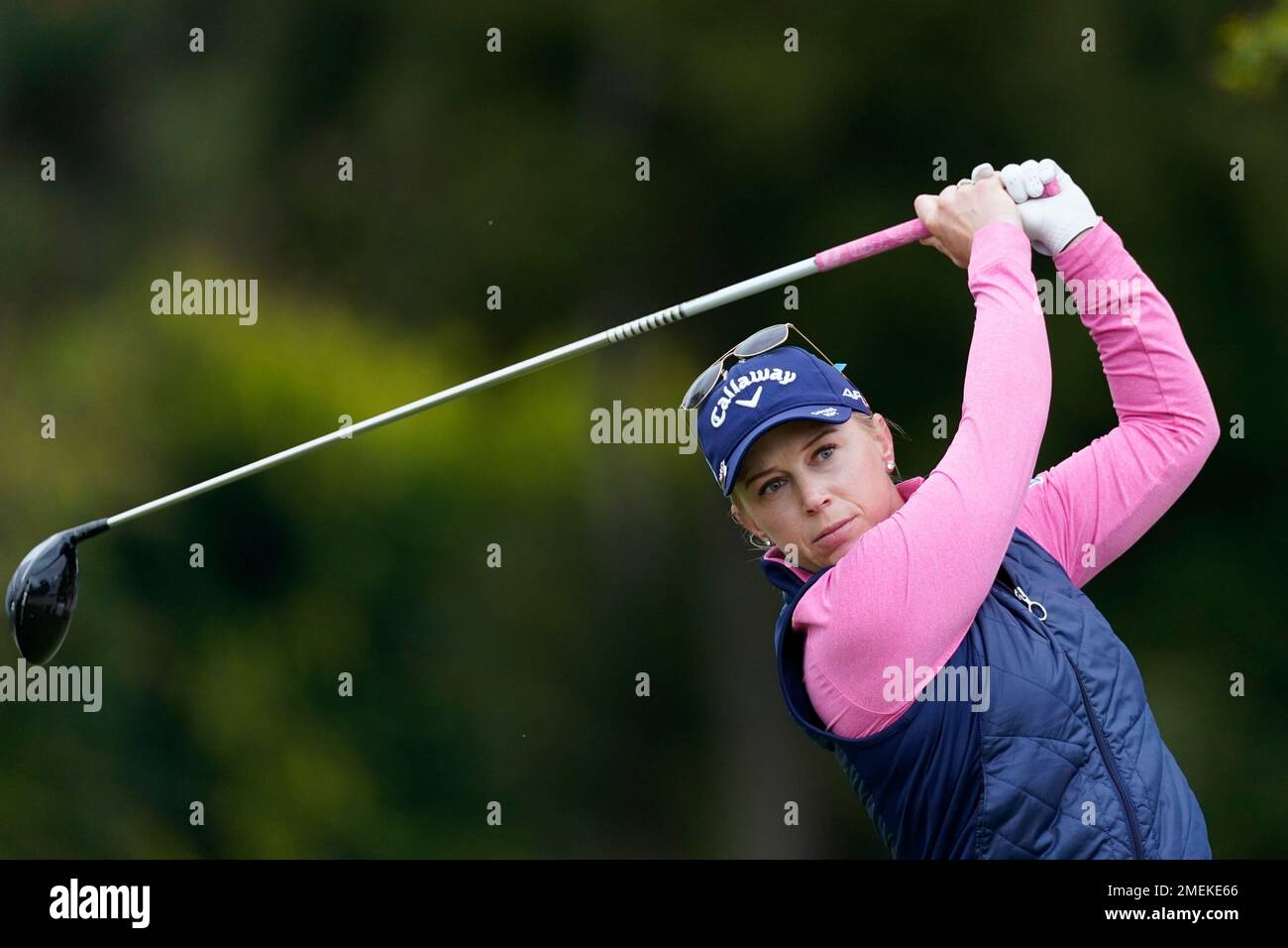 Ryan O'Toole tees off at the fifth hole during the third round of the