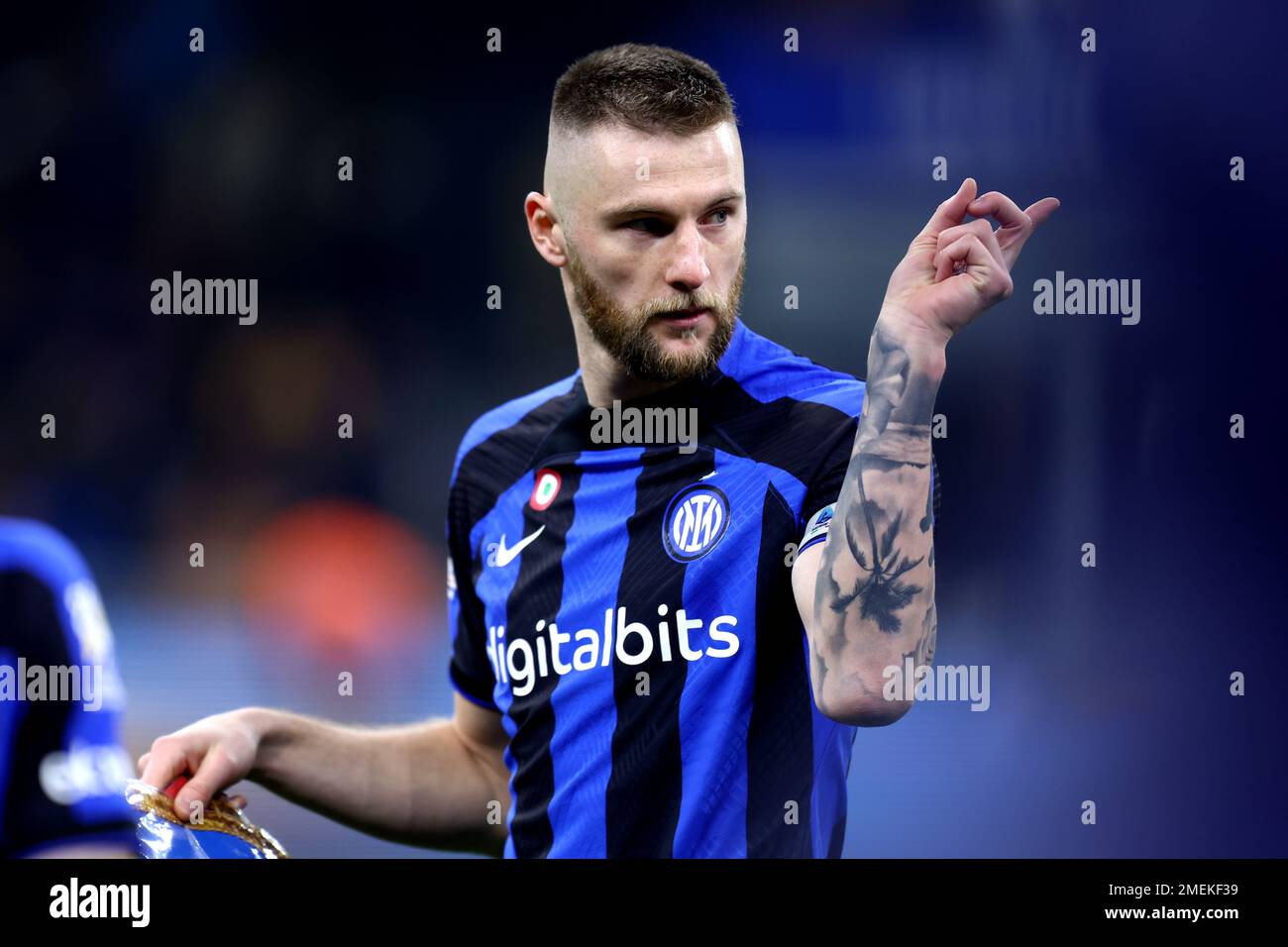 Maillot Inter Milan SKRINIAR – Match Issu – Taille L – Nike – Occasion