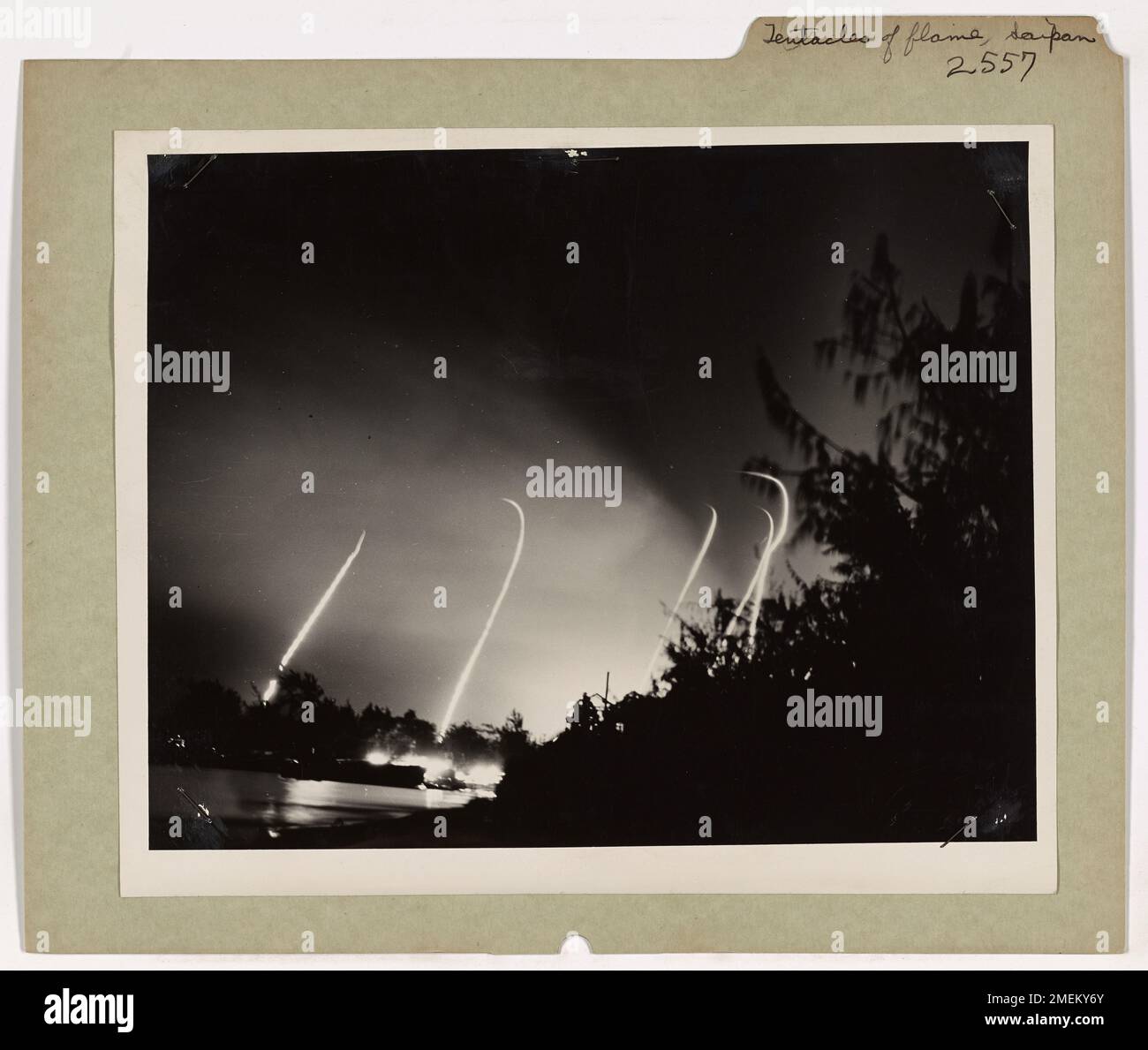 戦争当時の空撮・攻撃時の写真