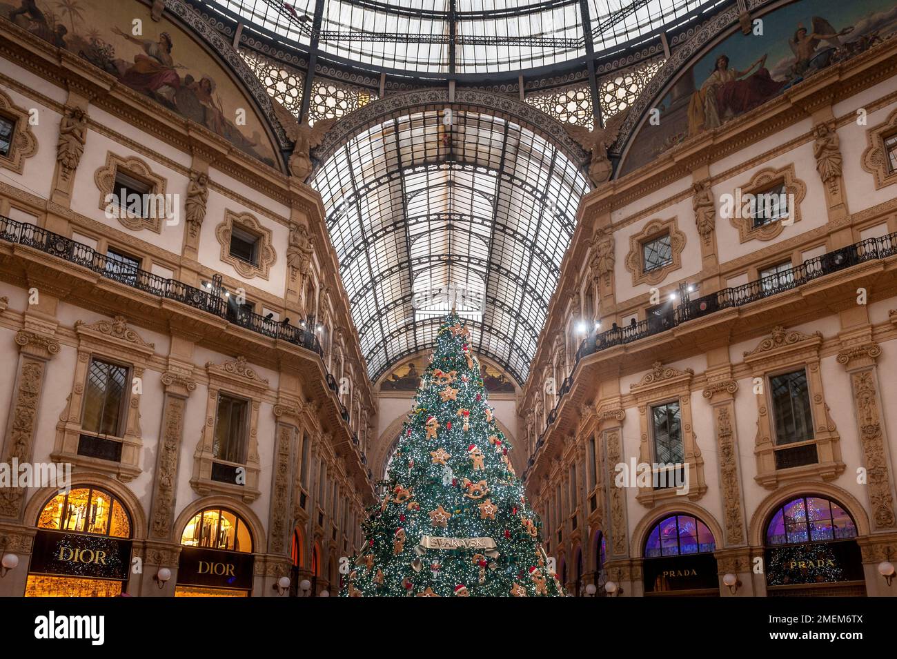 Galleria Vittorio Emanuele, Milano Stock Photo