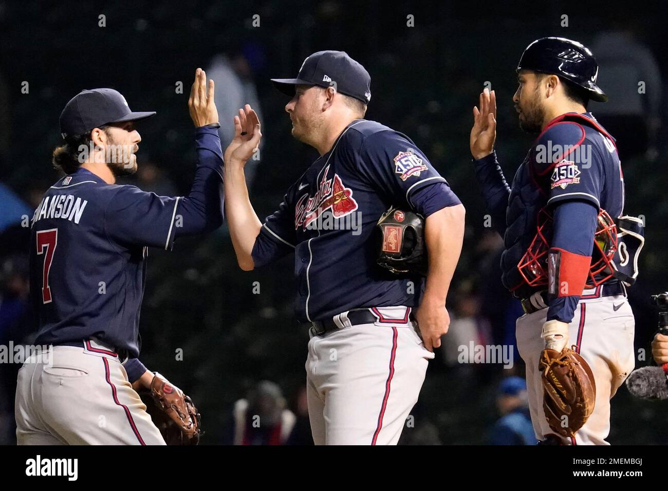 Chicago Cubs' Dansby Swanson before a baseball game, Sunday, May 21, 2023,  in Philadelphia. (AP Photo/Matt Rourke Stock Photo - Alamy