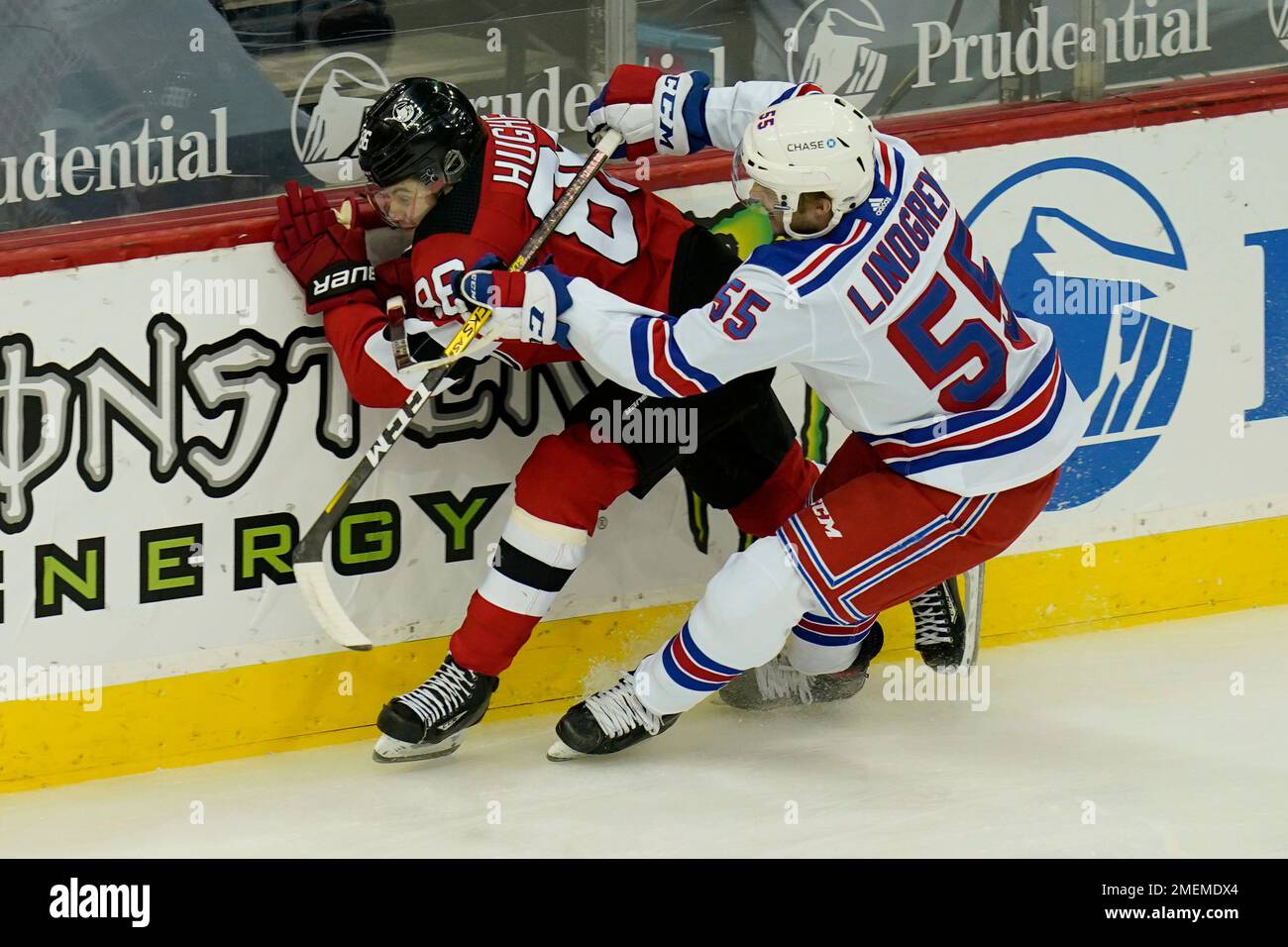 New York Rangers' Ryan Lindgren plays during an NHL hockey game against the  Philadelphia Flyers, Thursday, Feb. 18, 2021, in Philadelphia. (AP  Photo/Matt Slocum Stock Photo - Alamy