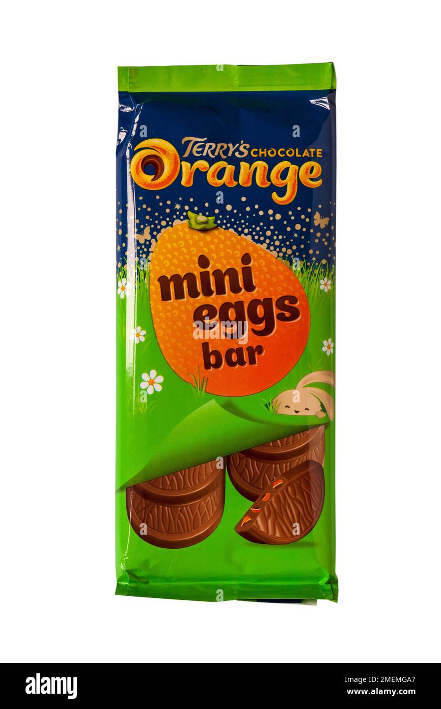 Terrys chocolate orange white mini eggs Cut Out Stock Images & Pictures