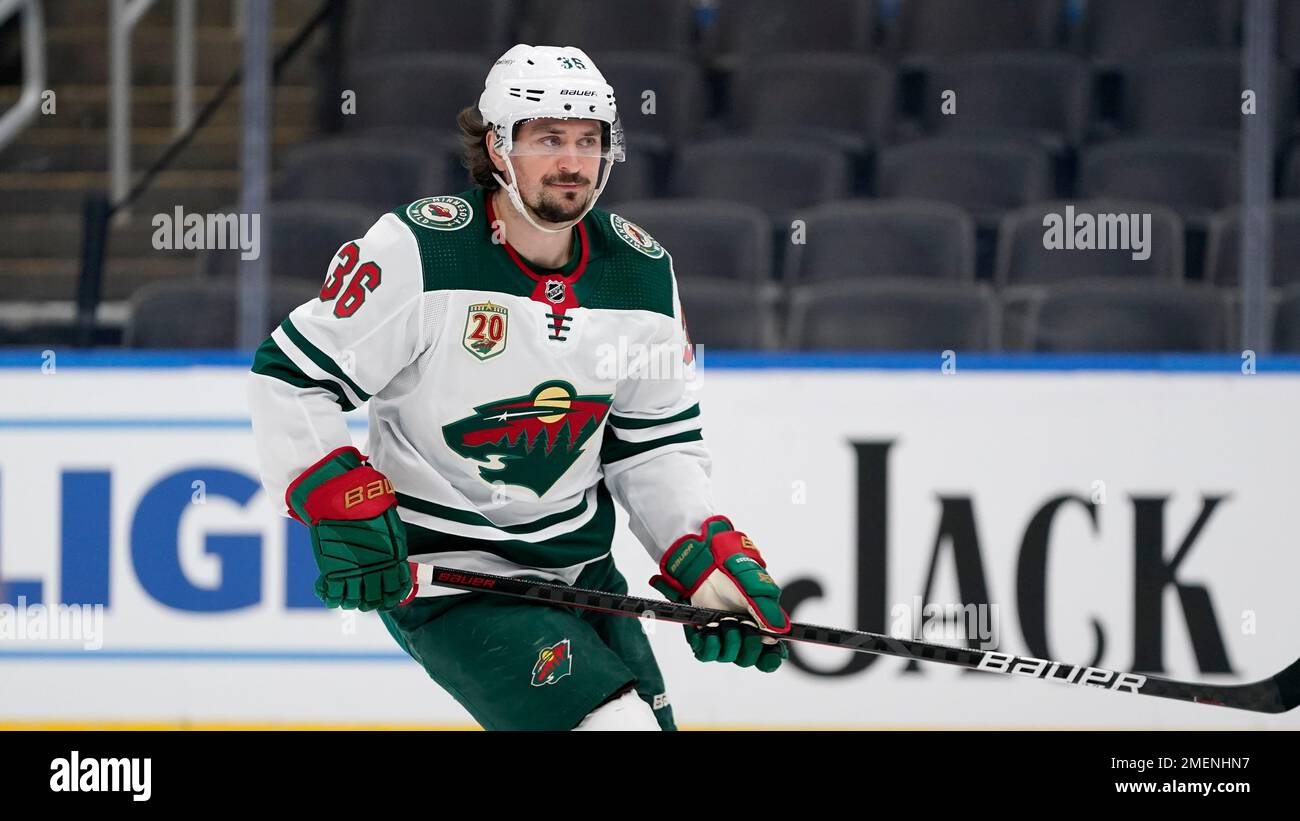 Minnesota Wild's Mats Zuccarello in action during the third period of