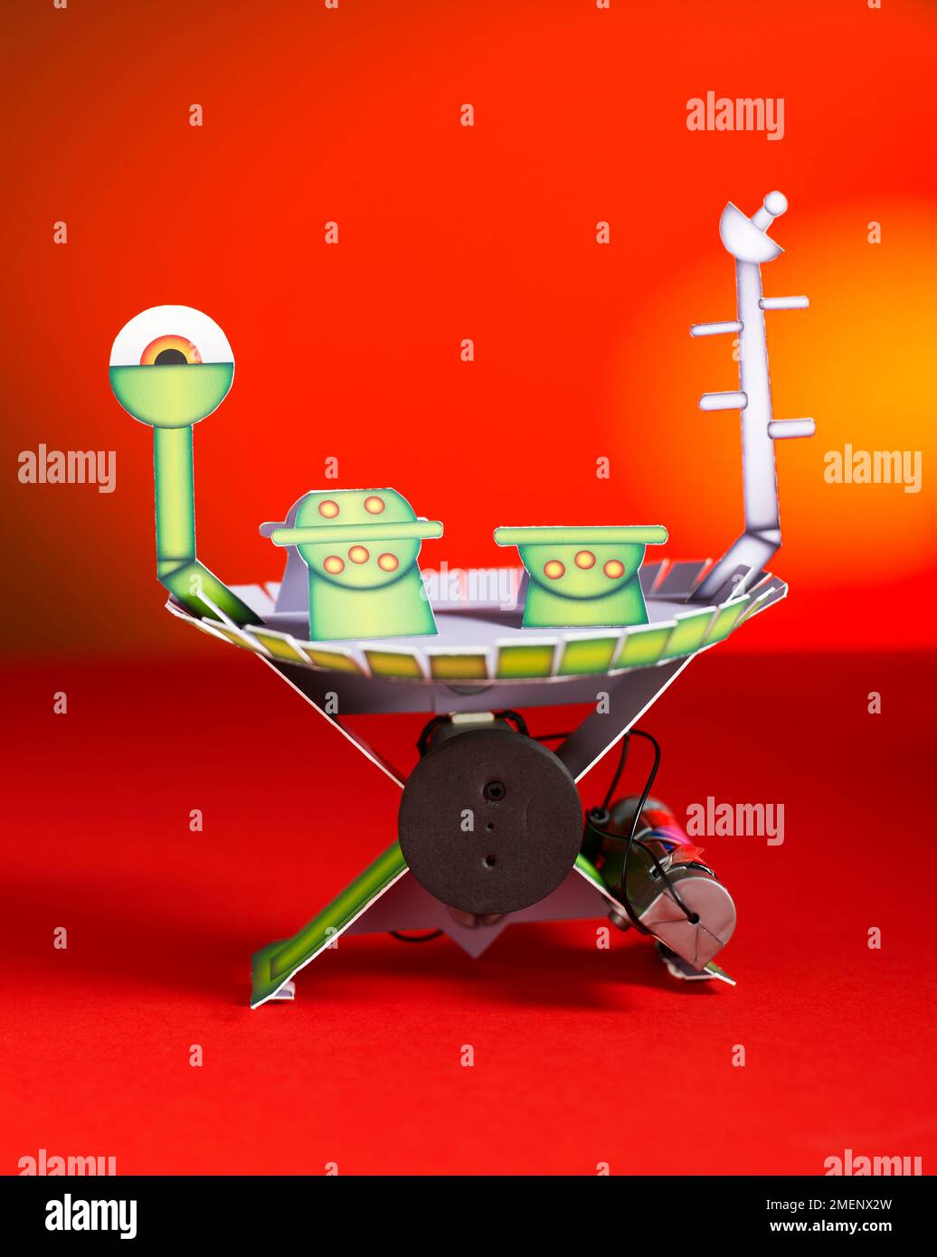 Alien robot Stock Photo