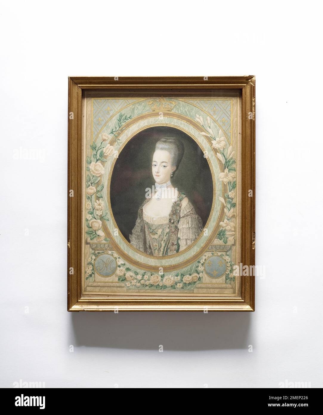 Painting of Marie Stock Photo Alamy