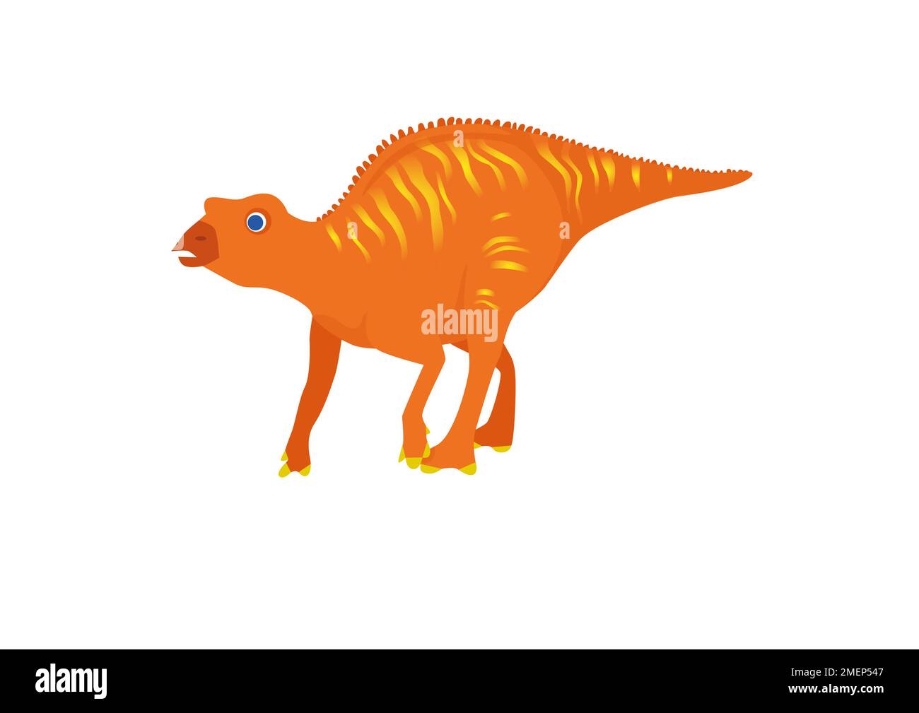 Maiasaura Stock Photo