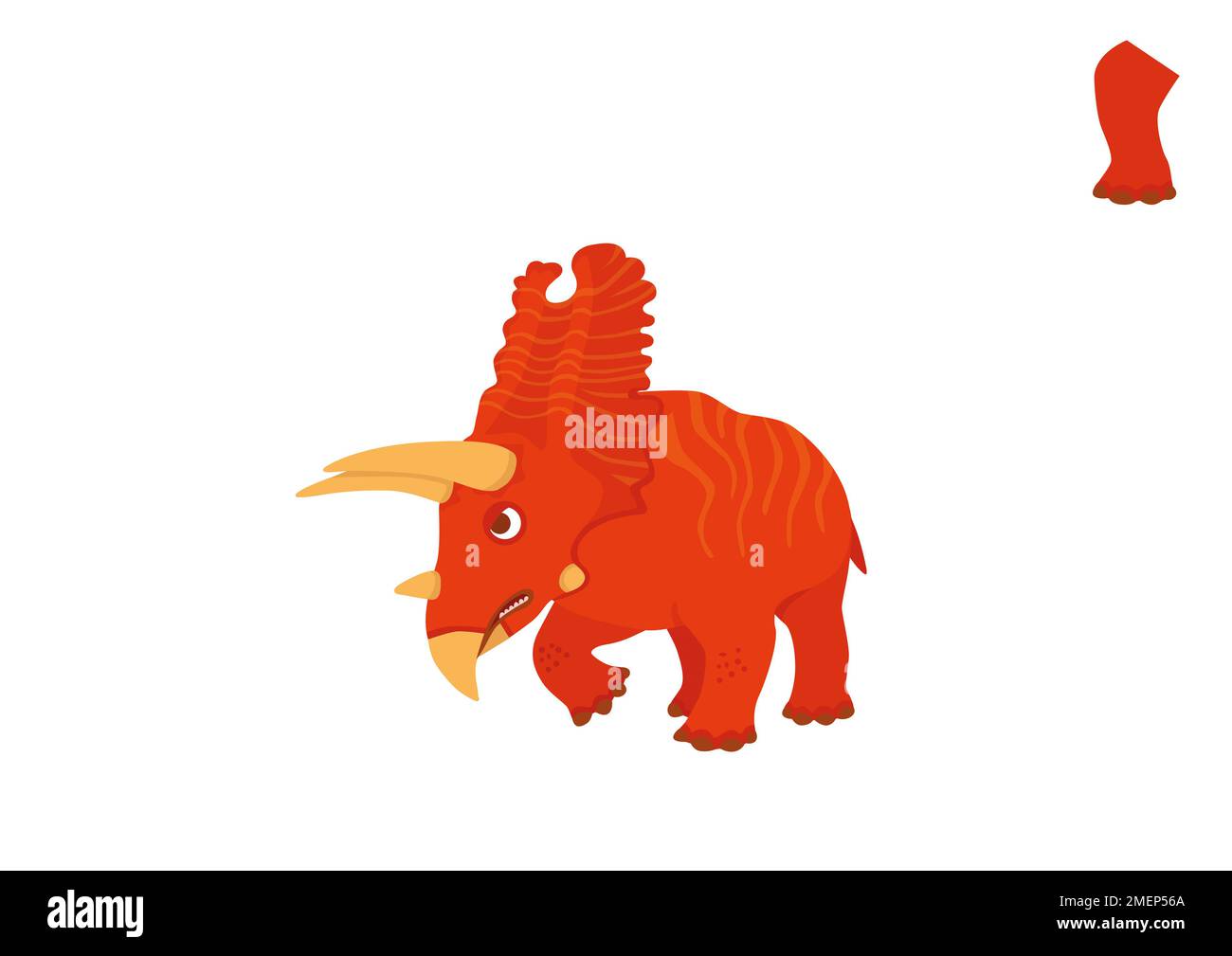 Pentaceratops Stock Photo