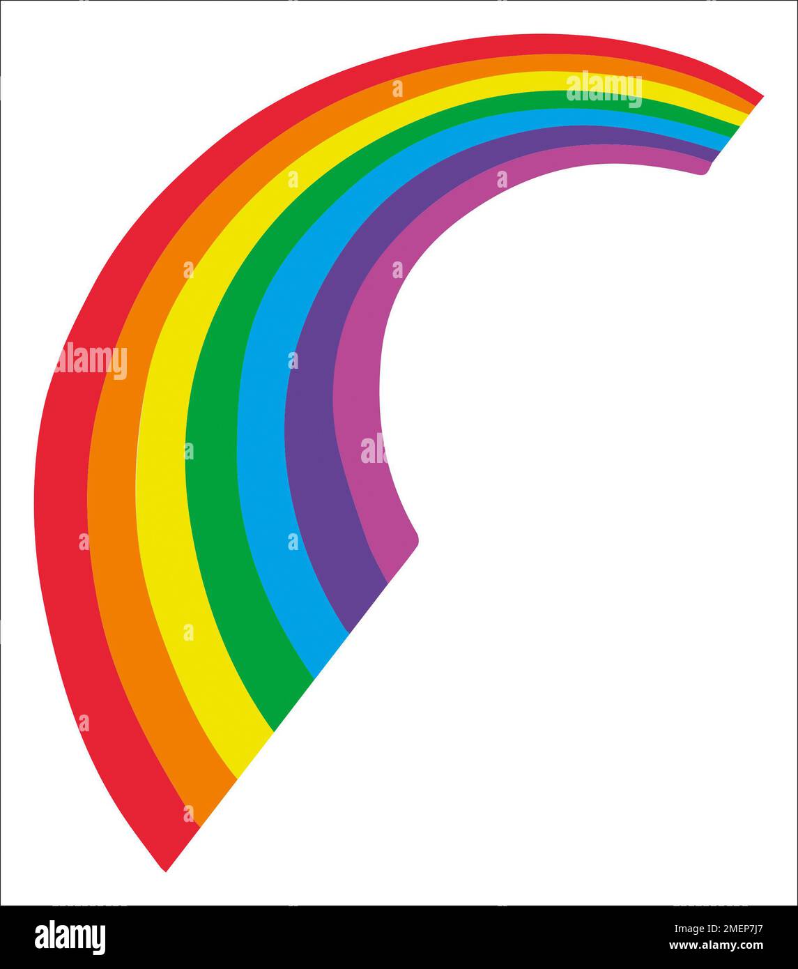 Rainbow drawing to colour hi-res stock photography and images - Alamy