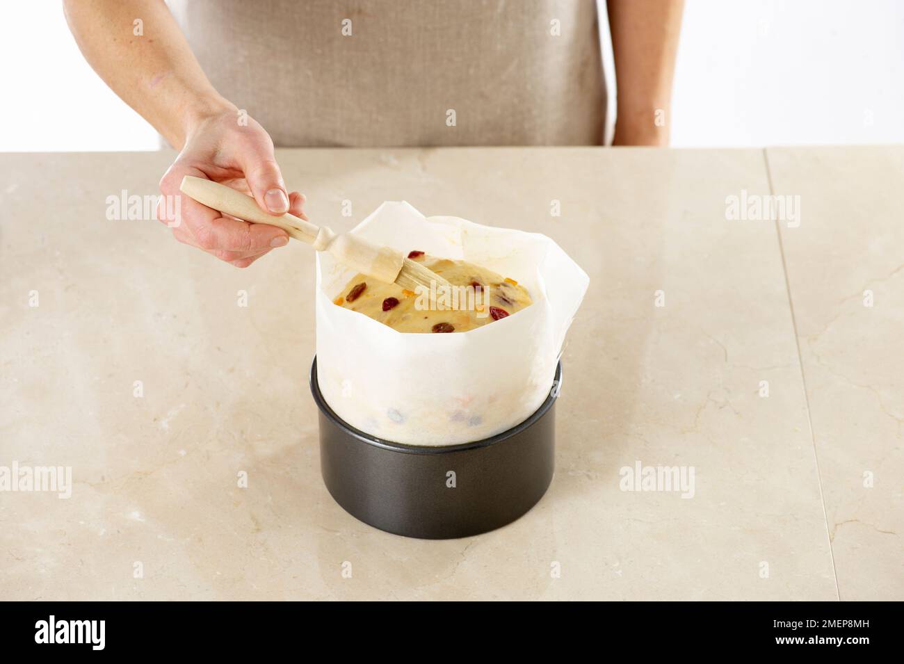 High angle view basting hi-res stock photography and images - Alamy