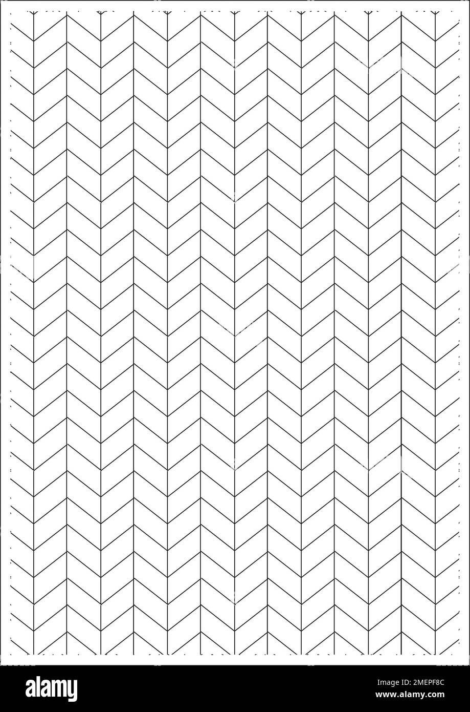 Background pattern with chevron design Stock Photo