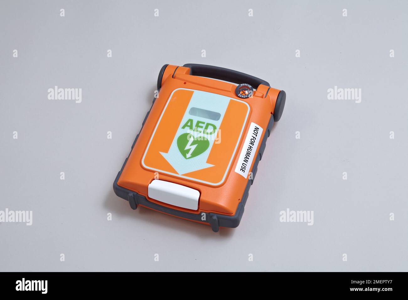 Automated external defibrillator Stock Photo Alamy