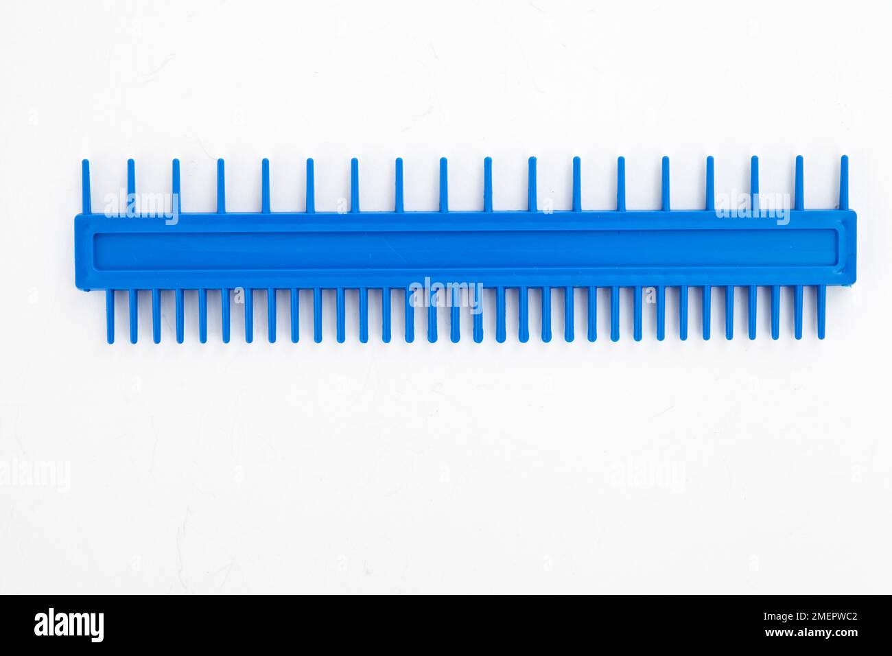 Marbling comb, close-up Stock Photo