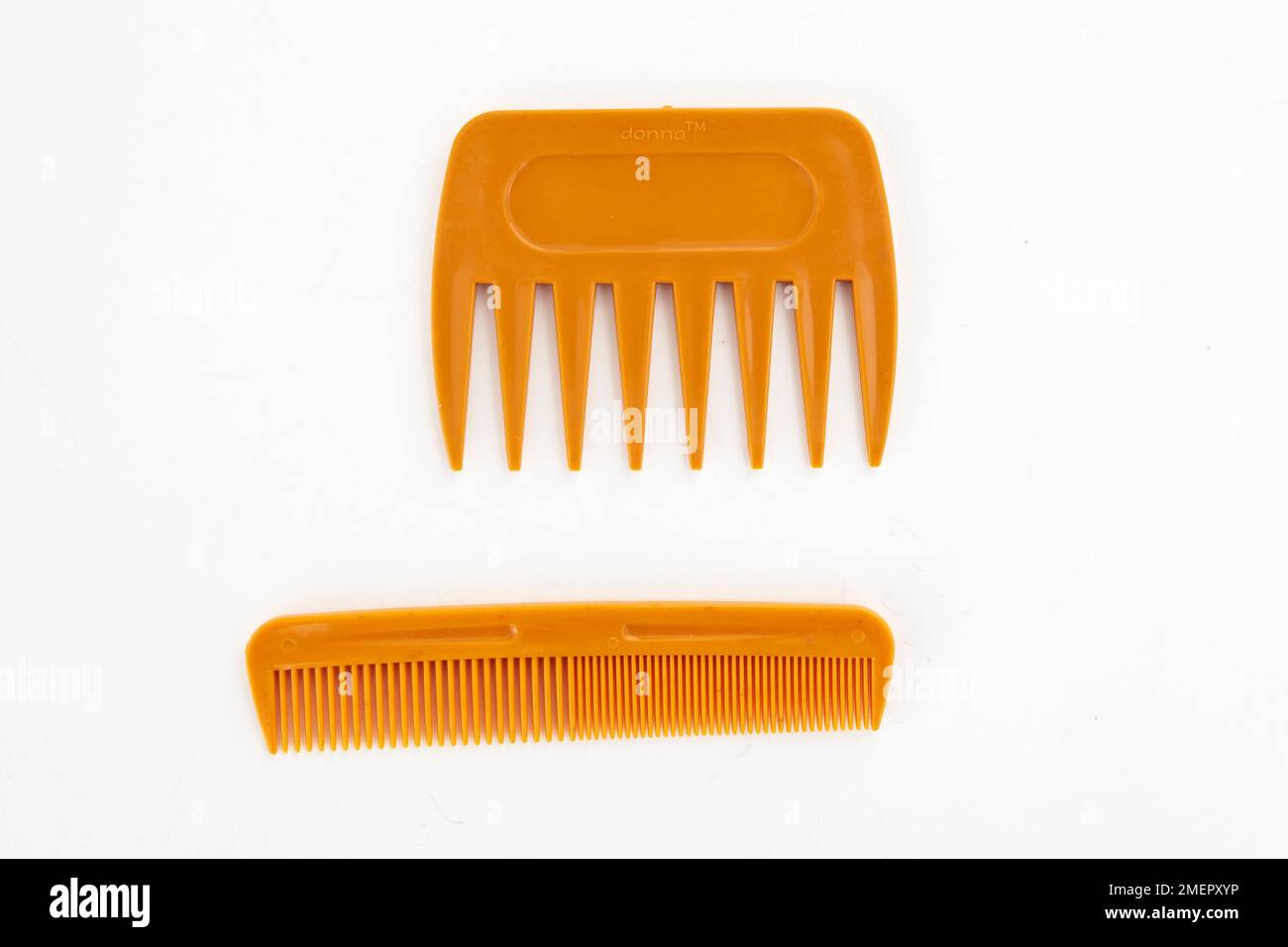 Plastic hair combs Stock Photo Alamy