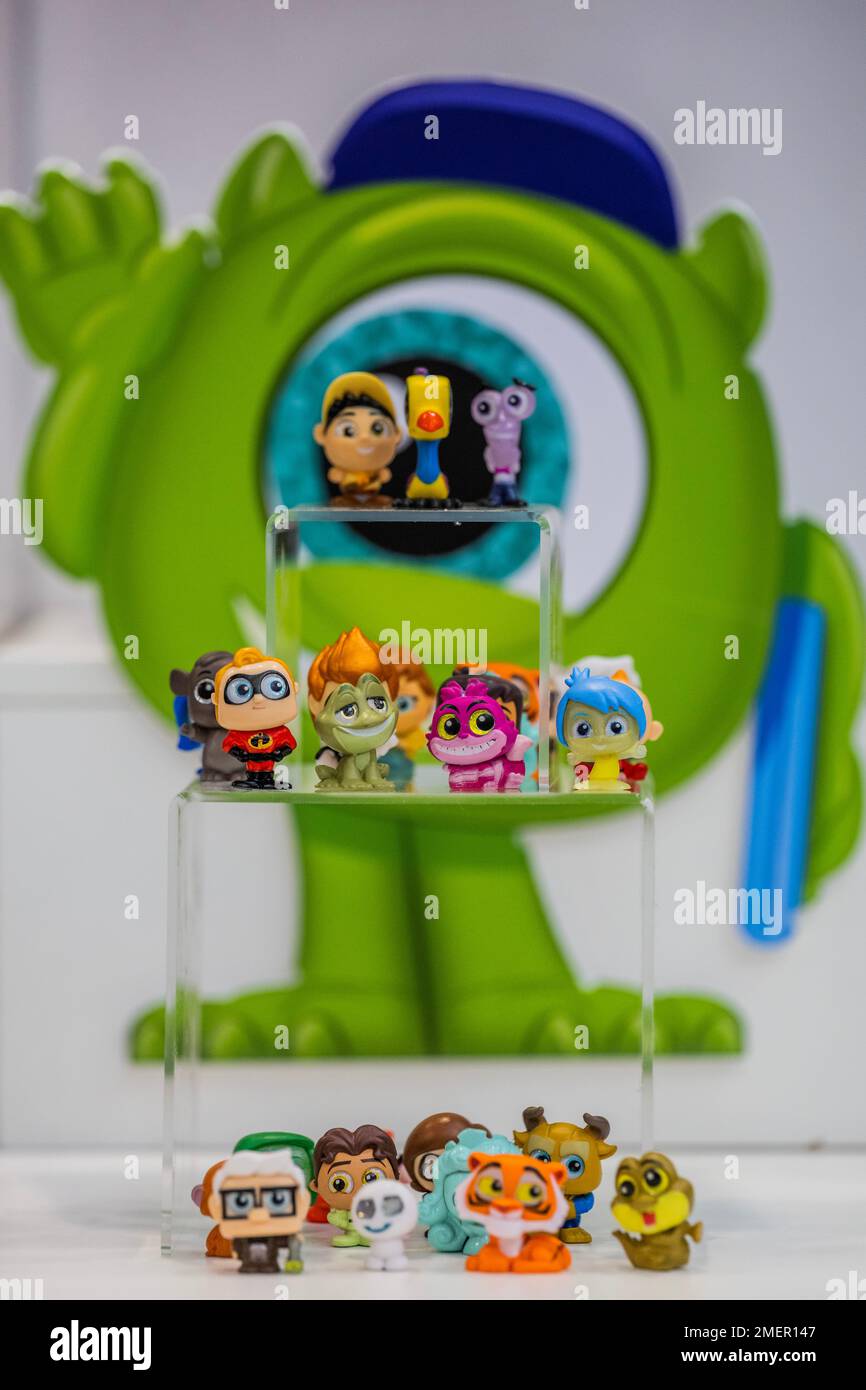 London, UK. 24th Jan, 2023. Disney Doorables, collectable mini film and
