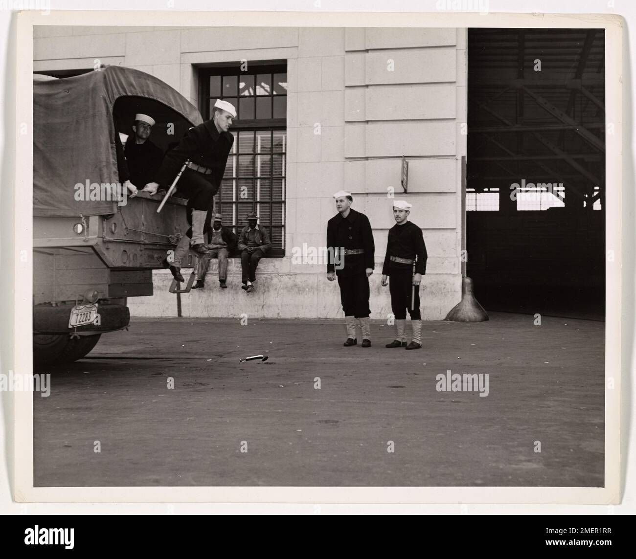 This photograph relates to port security, showcasing the Coast Guard's ...