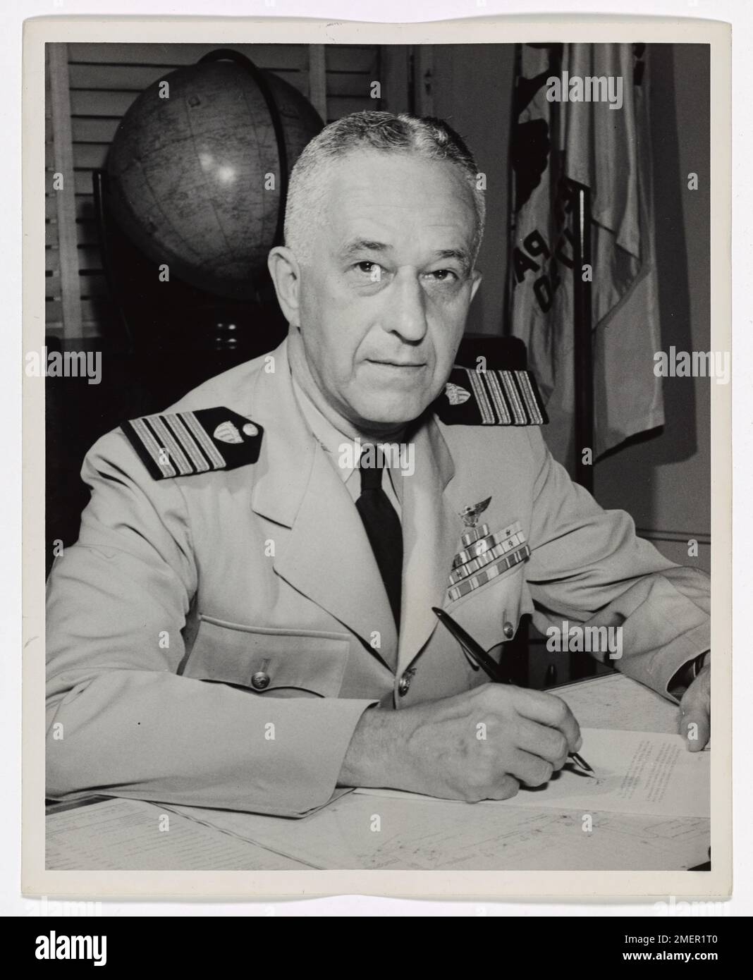 Capt. Frank A. Leamy. Stock Photo