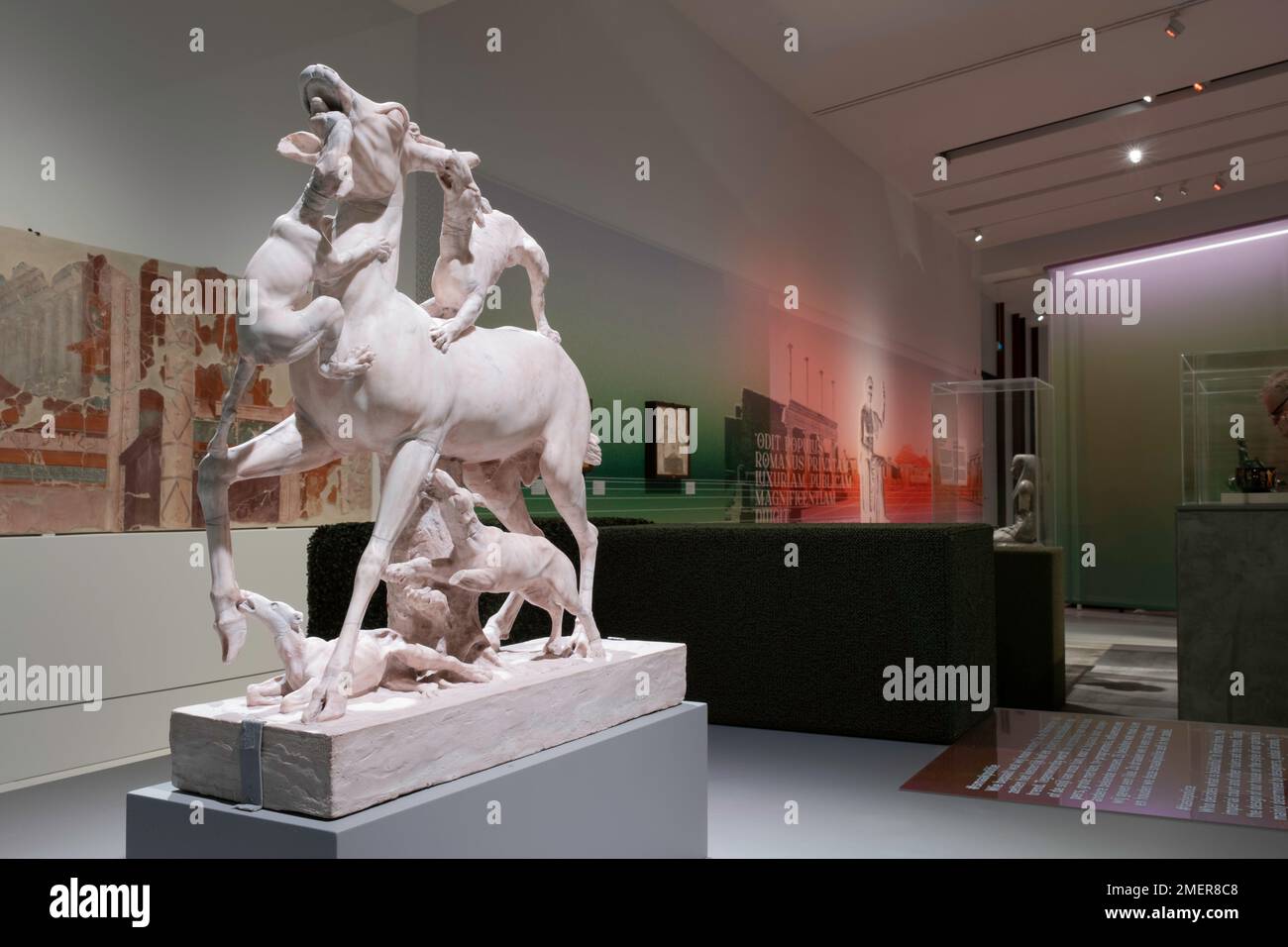 Pompeii Statues Kissing