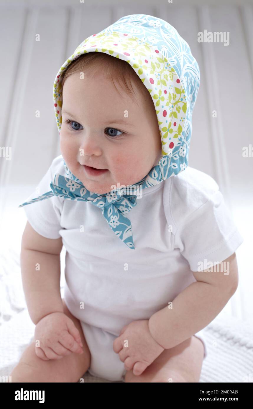 Baby girl wearing 11 months Stock Photo Alamy