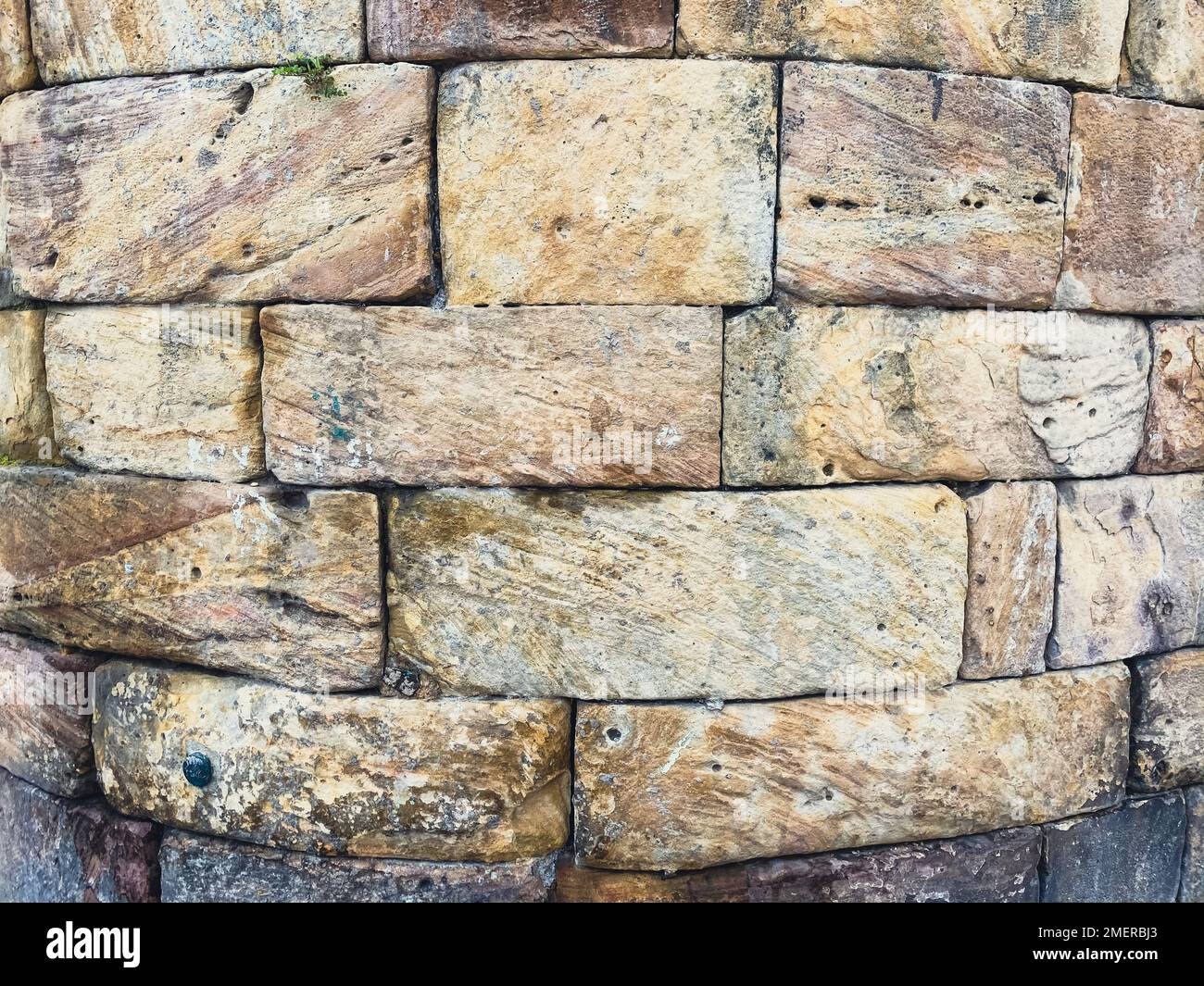 Stone wall Stock Photo