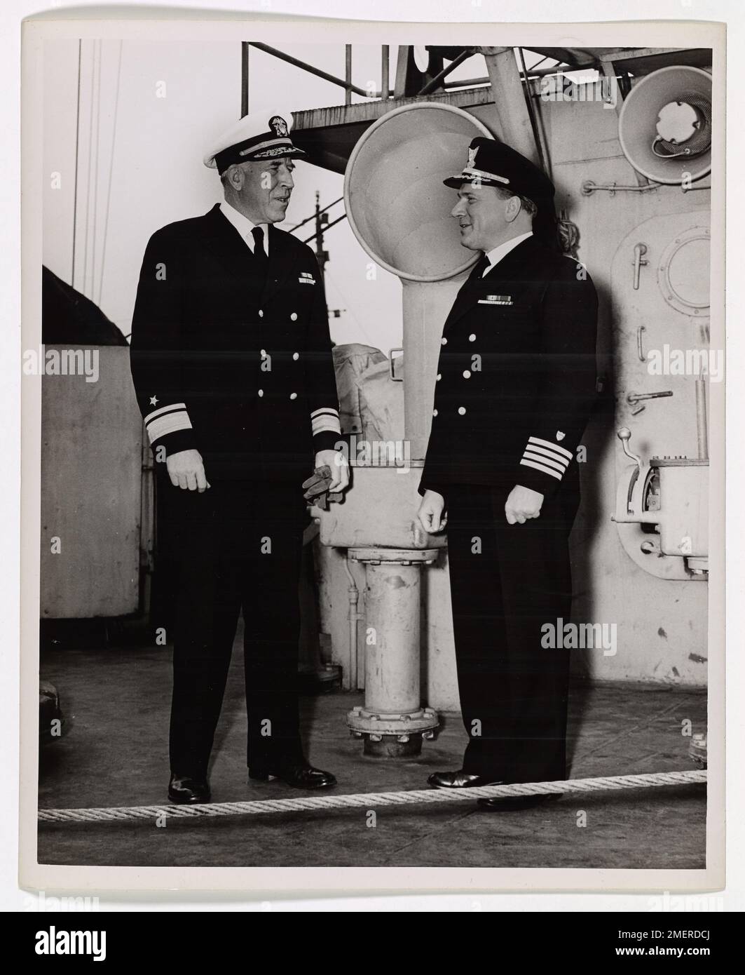 Decorated for Invasion Work. Rear Admiral John L. Hall, Jr., U.S.N