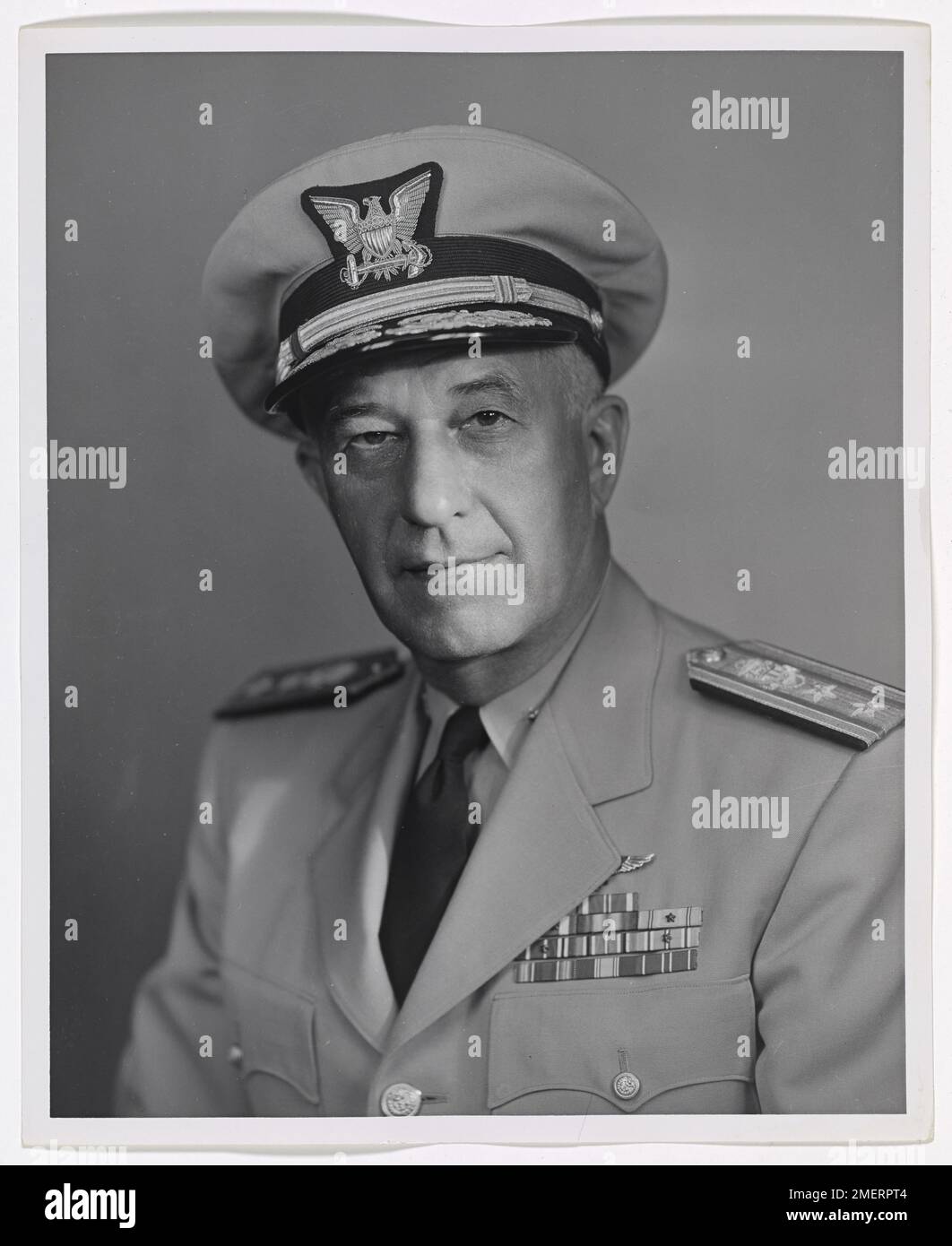 Rear Admiral Frank A. Leamy, USCG. Stock Photo