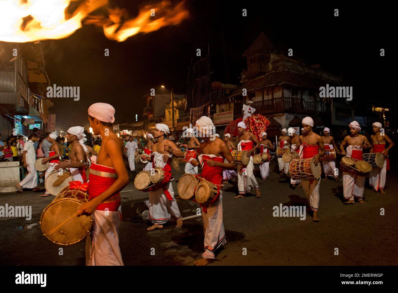 Central Province, Esala Festival, Kandy, Sri Lanka Stock Photo
