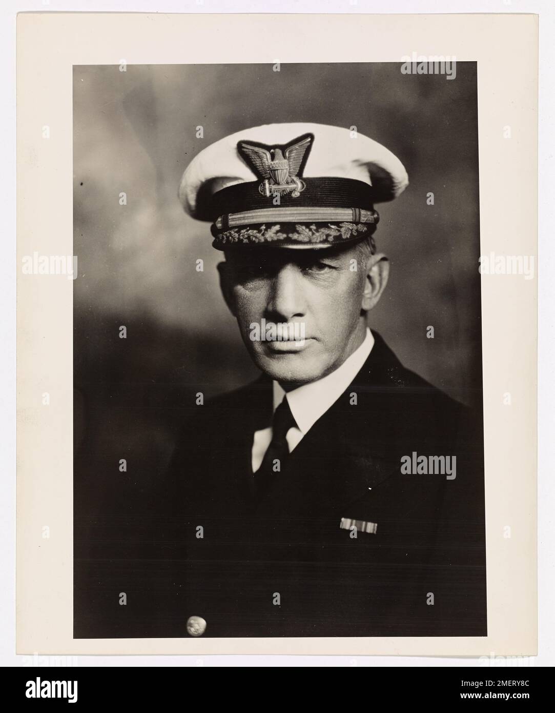 Portrait of Chester H. Jones. Stock Photo