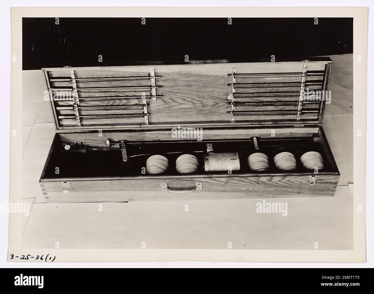 30 Caliber Line Throwing Gun Equipment. This image depicts 30 Caliber Line Throwing Gun
