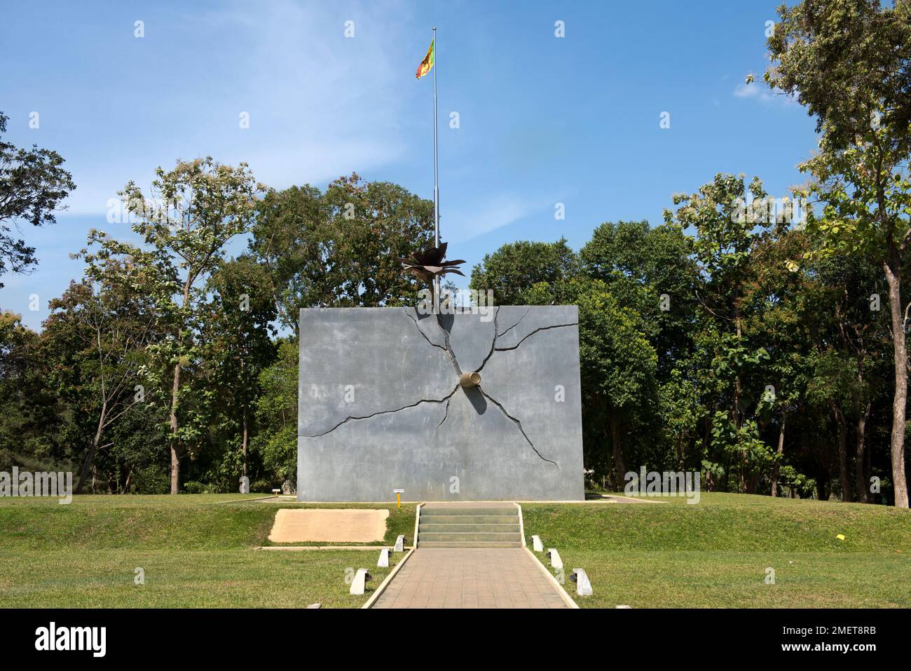 Kilinochchi, War Memorial, North Eastern Province, Sri Lanka Stock Photo