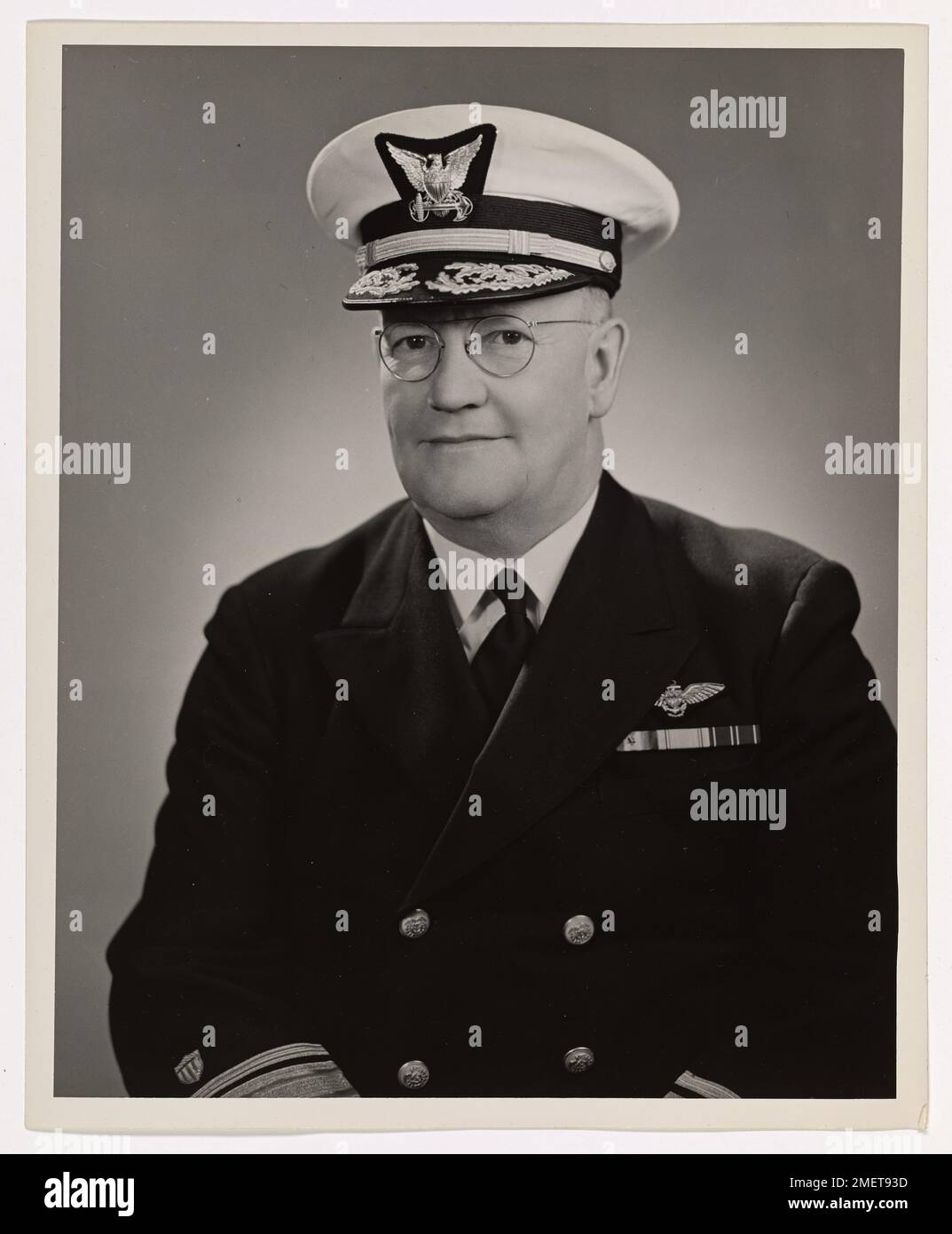 Rear Admiral Philip B. Eaton. Stock Photo
