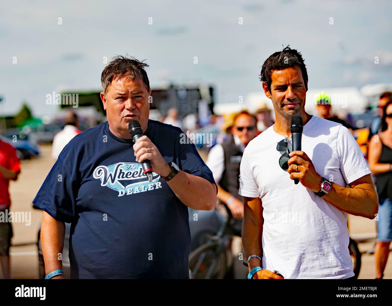 Wheeler Dealers, Mike Brewer and Elvis at the TVR car club at a "popup