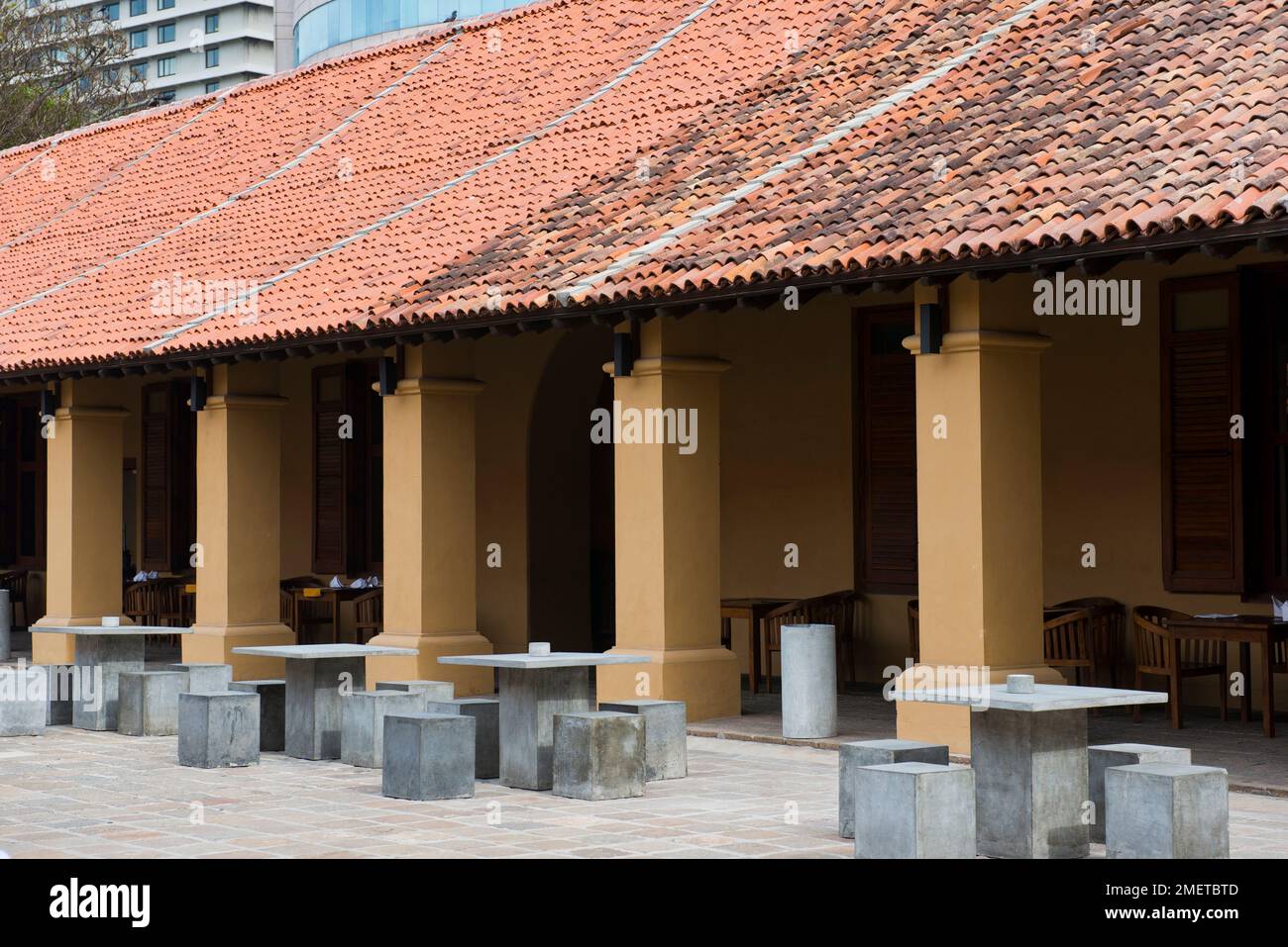 Colombo, Fort, Old Dutch Hospital, Sri Lanka, Western Province Stock Photo