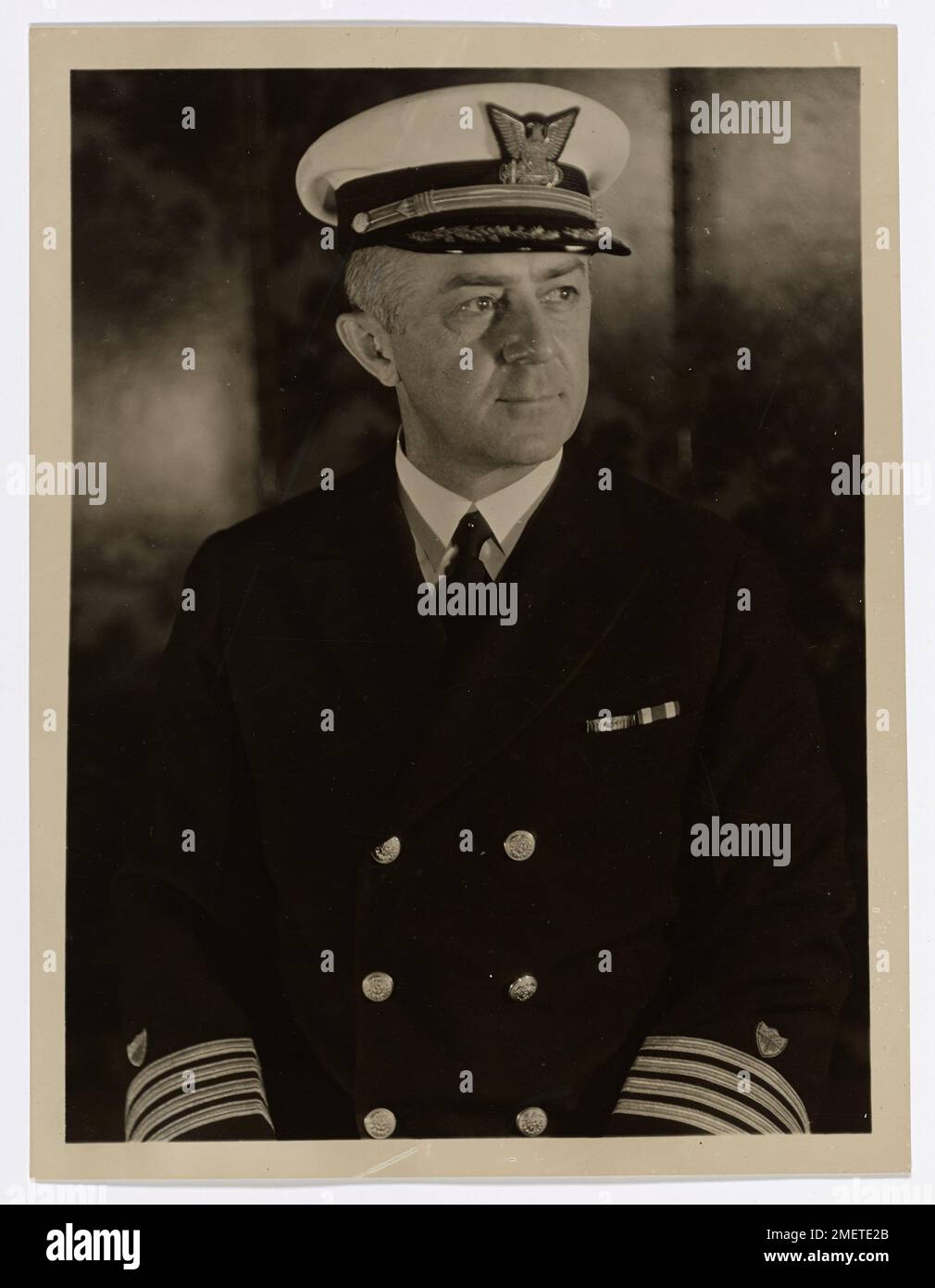 Captain L.C. Covell, Assistant Commandant. Stock Photo