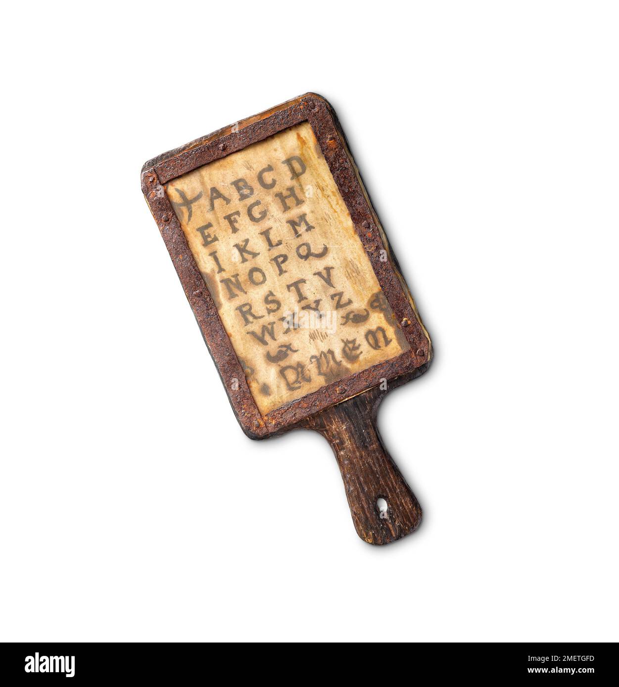 Child's Alphabet Book. Used in school to teach letters of the alphabet ...