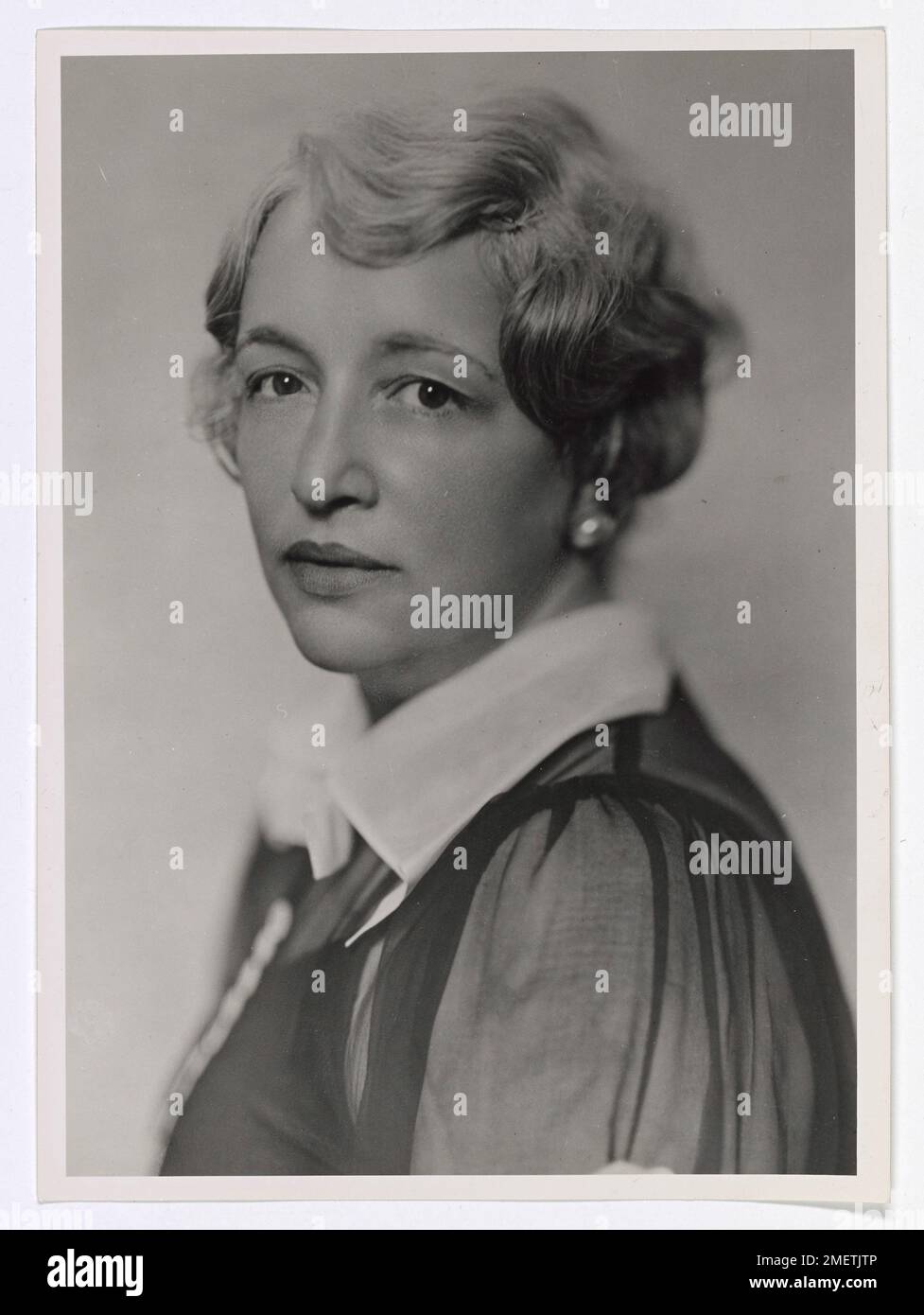 Photograph of Agnes R. Waesche. Stock Photo