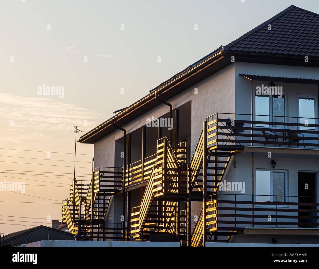 Modern luxury urban apartment building exterior, dwelling Stock Photo Alamy
