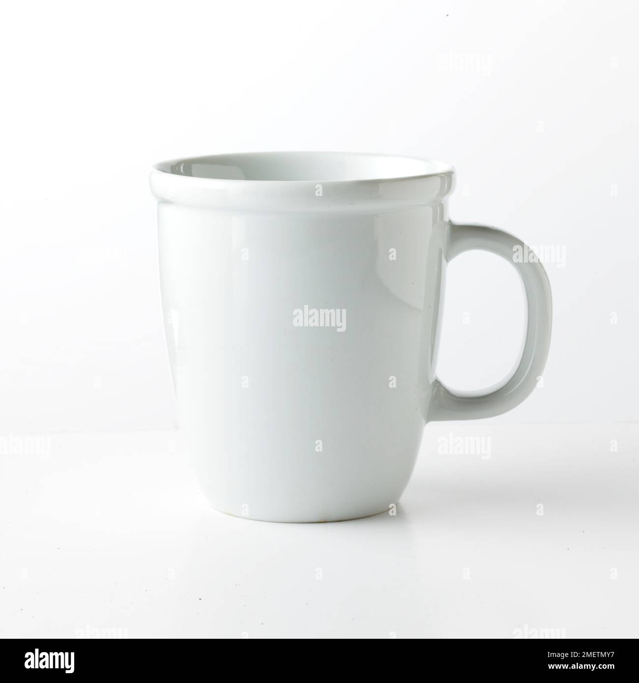 White 300ml mug Stock Photo
