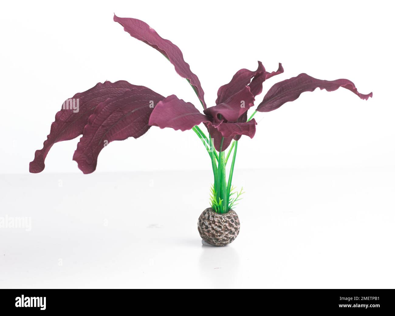 Artificial aquatic plants for fish tank Stock Photo Alamy