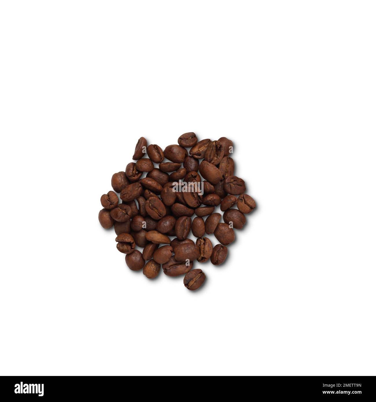 Roasted Mountain Water decaffeinated Guatemala Bourbon coffee beans Stock Photo