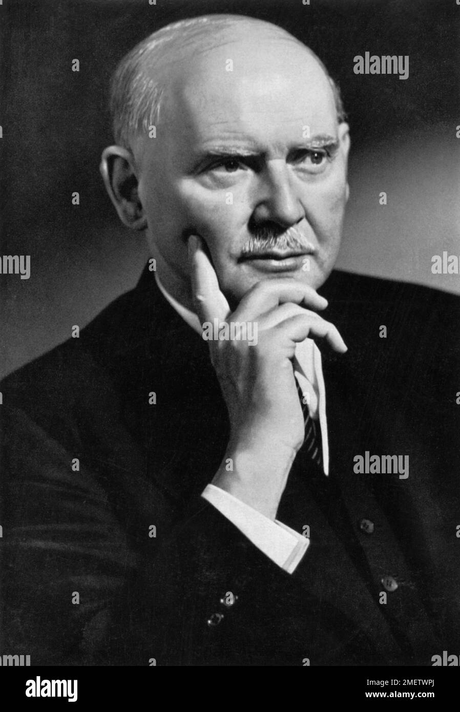 Former State Secretary Dr Theodor Lewald, President of the Organising Committee, XI. Olympiad Stock Photo