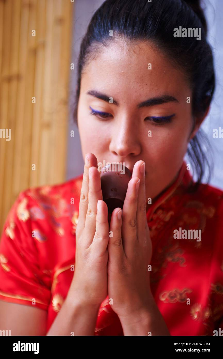 The tea Book, Chinese Tea Ceremony Stock Photo Alamy