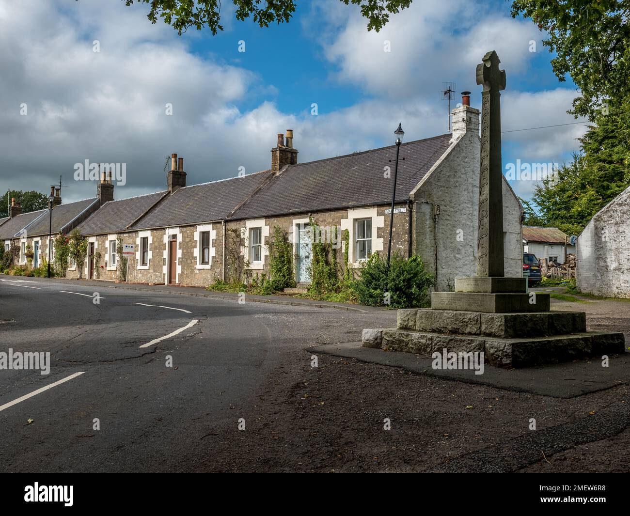 Straiton Village views in Ayrshire Stock Photo