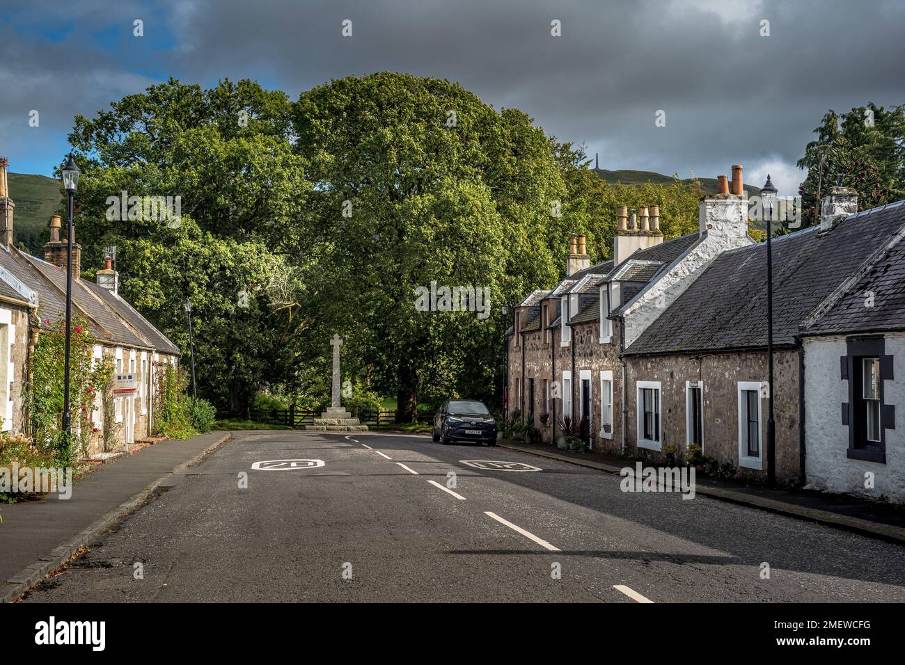 Straiton Village views in Ayrshire Stock Photo Alamy