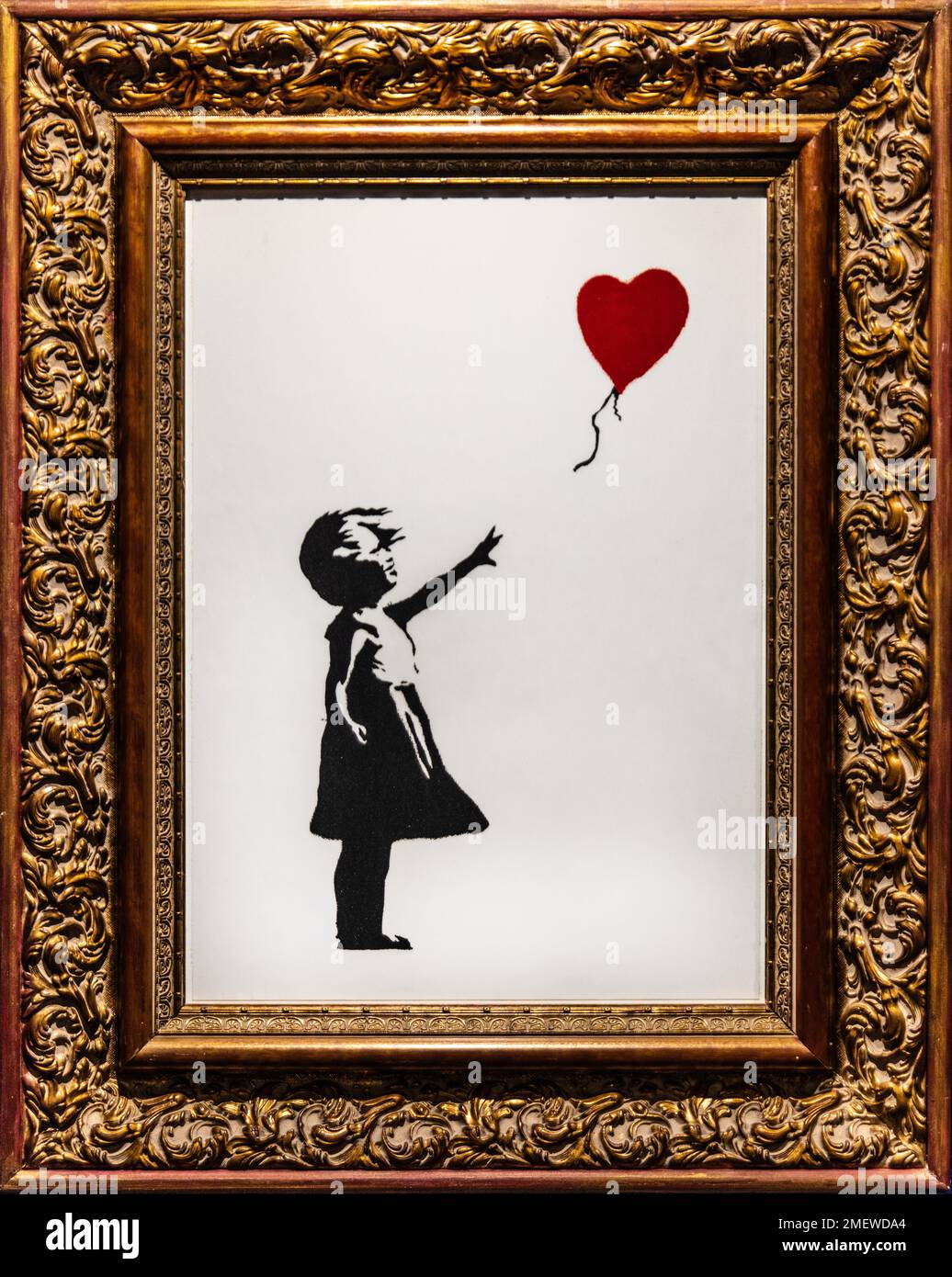 Banksy Street Art Girl With Balloon