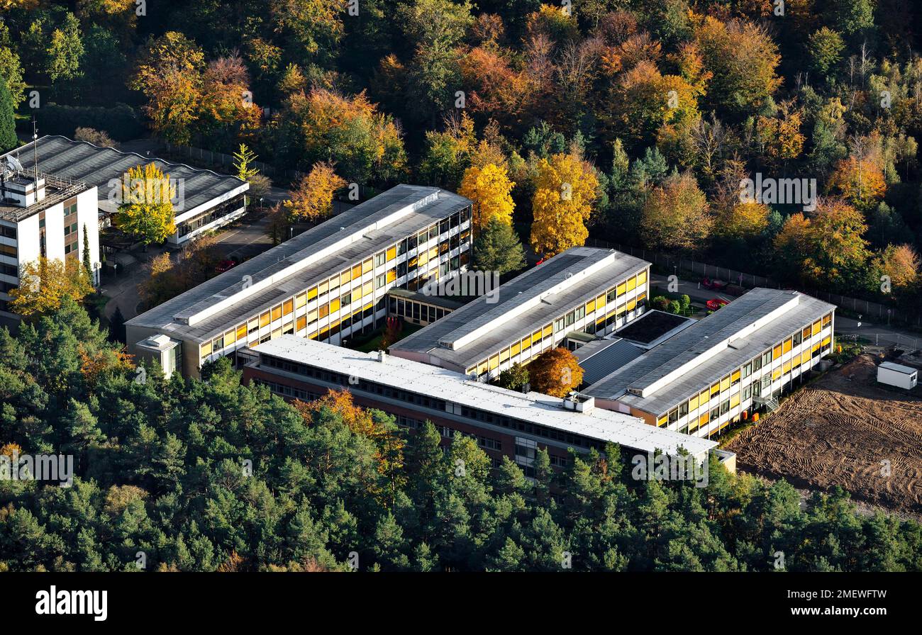 Institute Centre of the Fraunhofer-Gesellschaft, Sankt Augustin, Rhineland, North Rhine-Westphalia, Germany Stock Photo