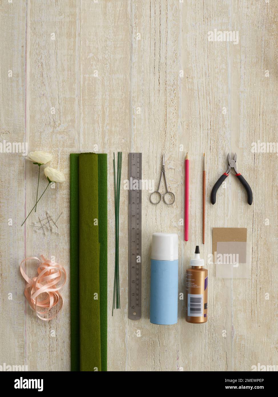 Papercraft buttonhole materials Stock Photo Alamy