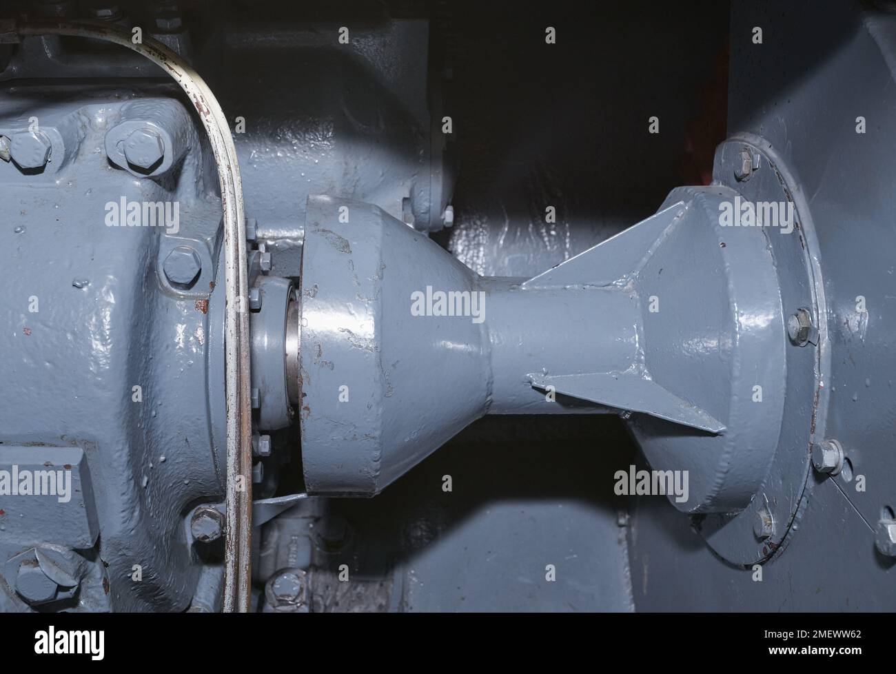 Tiger I, Transmission cover Stock Photo Alamy