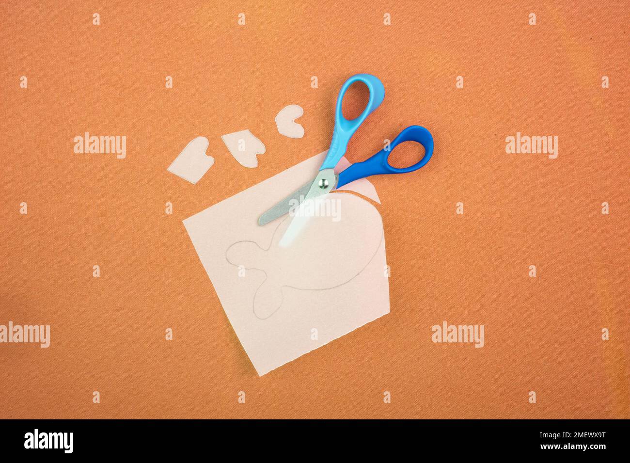 Cutting out template Stock Photo Alamy