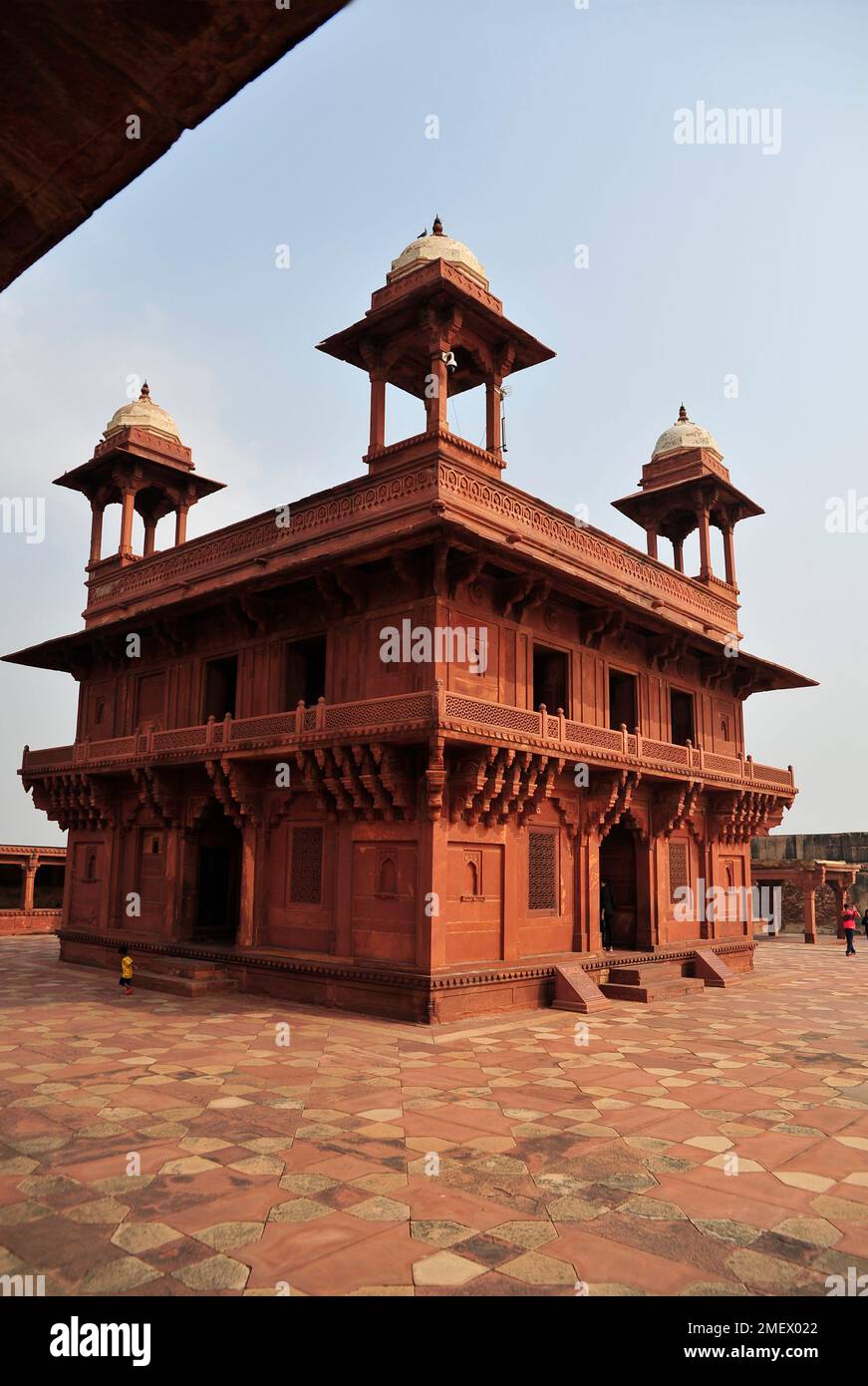 A palace of emperor Akhbar in Fathepur Sikri, city showing amazing